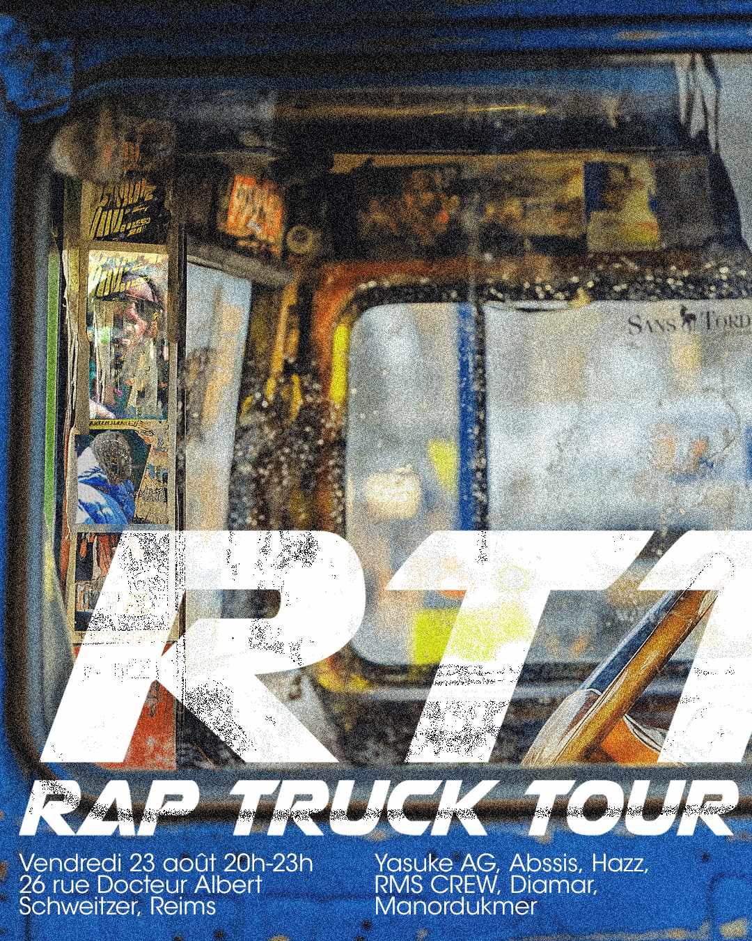 Le Rap Truck Tour se pose sur le parking de Radio Primitive !